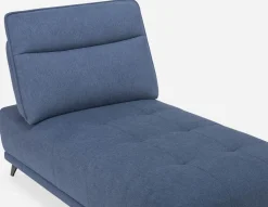 SIMON modern contemporary lounger with adjustable backrest