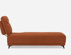 SIMON modern contemporary lounger with adjustable backrest