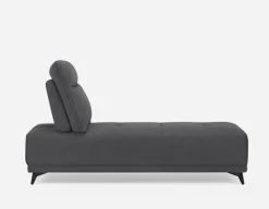 SIMON modern contemporary lounger with adjustable backrest