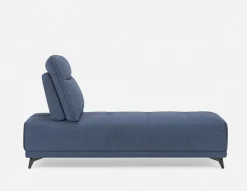 SIMON modern contemporary lounger with adjustable backrest