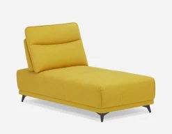 SIMON modern contemporary lounger with adjustable backrest