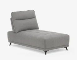 SIMON modern contemporary lounger with adjustable backrest