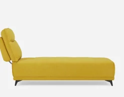 SIMON modern contemporary lounger with adjustable backrest