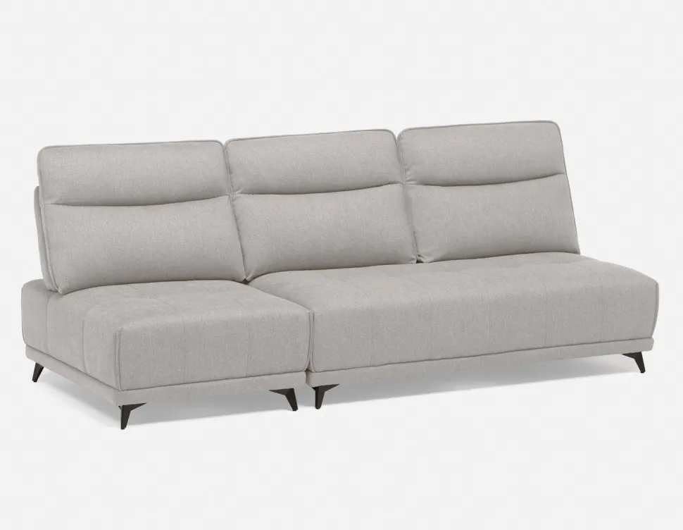 SIMON 2-pc modular interchangeable sofa