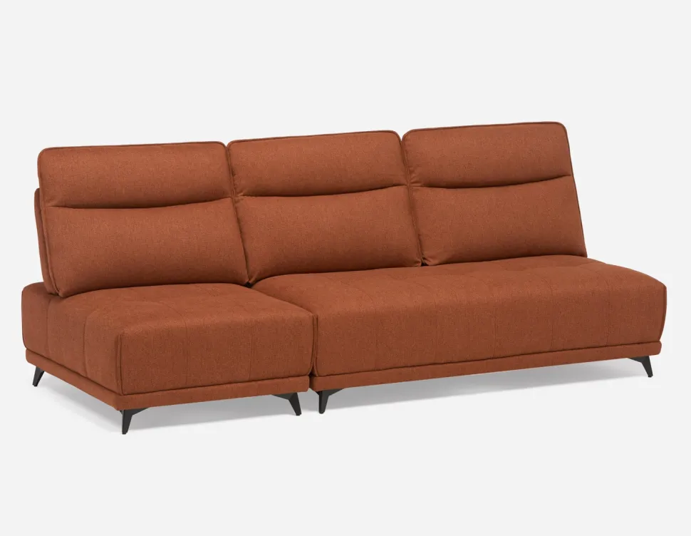 SIMON 2-pc modular interchangeable sofa