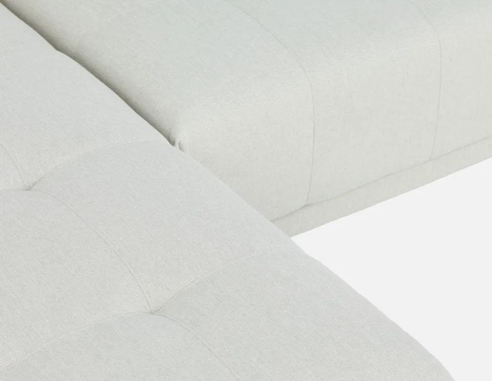 SIMON 2-pc modular interchangeable sofa
