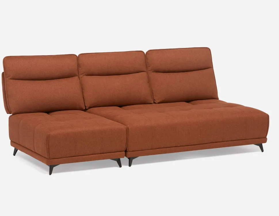 SIMON 2-pc modular interchangeable sofa