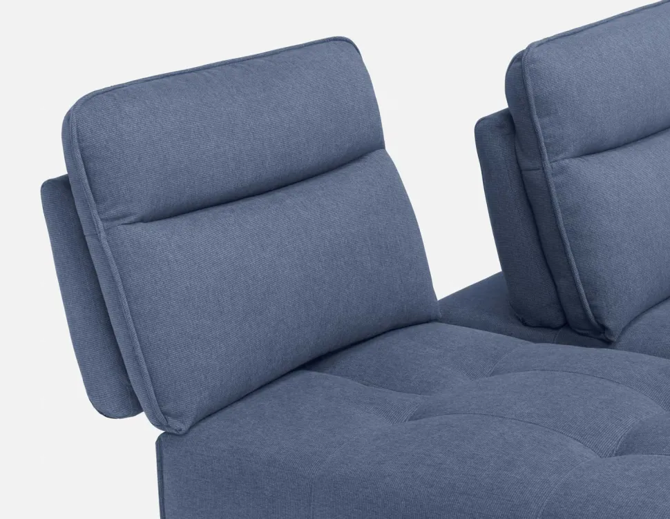 SIMON 2-pc modular interchangeable sofa