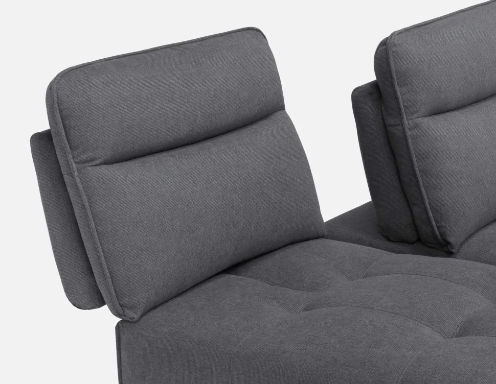 SIMON 2-pc modular interchangeable sofa