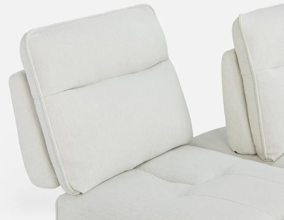 SIMON 2-pc modular interchangeable sofa