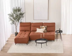 SIMON 2-pc modular interchangeable sofa