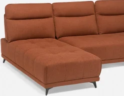 SIMON 2-pc modular interchangeable sofa