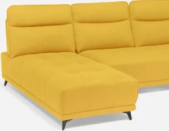 SIMON 3-pc modular interchangeable sofa