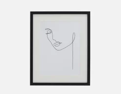 SKETCH VI framed giclée 55 cm x 65 cm
