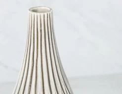 SKYROS narrow neck vase 27 cm