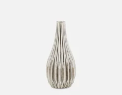 SKYROS narrow neck vase 27 cm