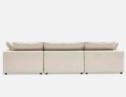 SOFT contemporary 5-pc modular sectional sofa
