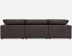 SOFT contemporary 5-pc modular sectional sofa
