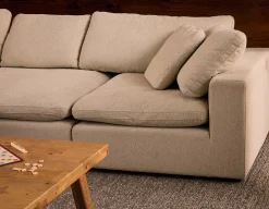 SOFT contemporary 5-pc modular sectional sofa