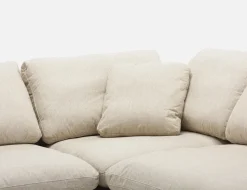 SOFT contemporary 5-pc modular sectional sofa