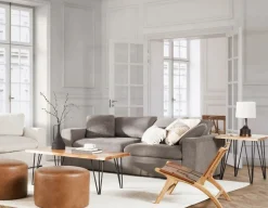 SOFT contemporary 3-seater sofa