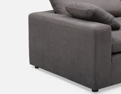 SOFT contemporary 3-seater sofa