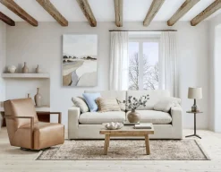 SOFT contemporary 3-seater sofa