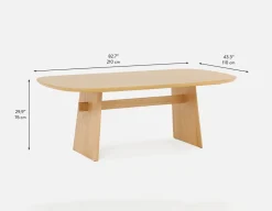 SOLENE dining table 210 cm