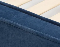 SORGUE upholstered king size bed with storage