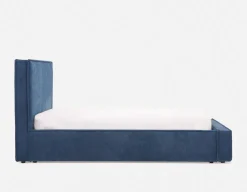 SORGUE upholstered king size bed with storage