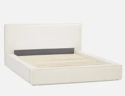 SORGUE upholstered king size bed with storage