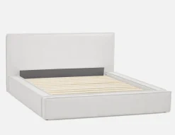 SORGUE upholstered king size bed with storage