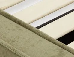 SORGUE upholstered king size bed with storage