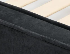 SORGUE upholstered queen size bed with storage