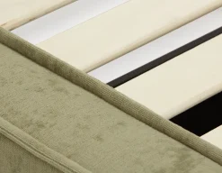 SORGUE upholstered queen size bed with storage