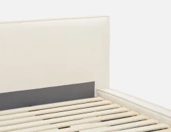 SORGUE upholstered queen size bed with storage