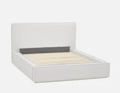 SORGUE upholstered queen size bed with storage
