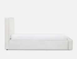 SORGUE upholstered queen size bed with storage
