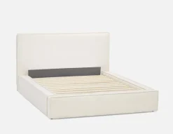 SORGUE upholstered queen size bed with storage