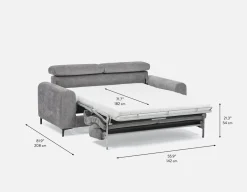 SOVA minimalist contemporary sofa-bed