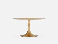 SPIRA aluminum coffee table 77 cm