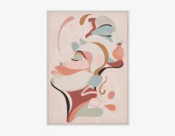 SQUARE II framed giclée 74 cm x 74 cm