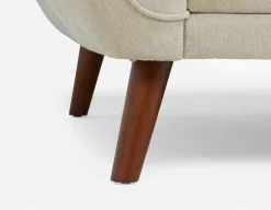 STEF mid-century modern loveseat