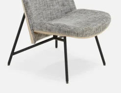 STEPHANE contemporary accent bentwood chair