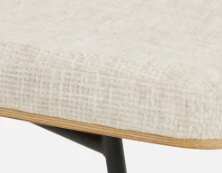 STEPHANE contemporary accent bentwood chair