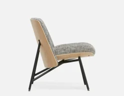 STEPHANE contemporary accent bentwood chair