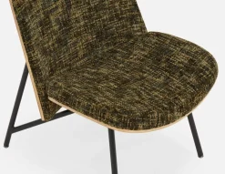 STEPHANE contemporary accent bentwood chair
