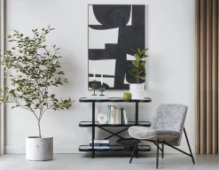 STEPHANE contemporary accent bentwood chair