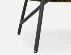 STEPHANE contemporary accent bentwood chair