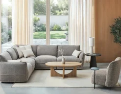 STIOLO accent chair with interchangeable drink stand
